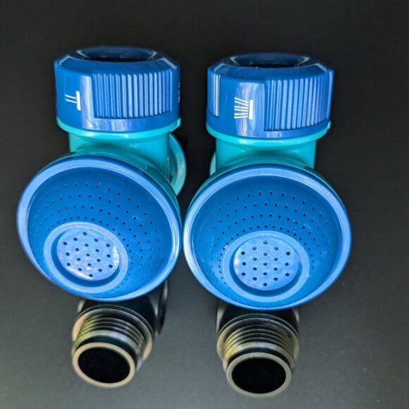 Aqua Joe Multi-Function Outdoor Faucet and Garden Hose Tap Connector 2 pack - Picture 4 of 12